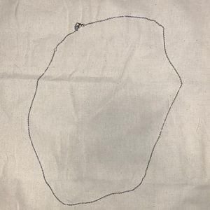 18” Silver Surgical Grade Stainless Steel Chain